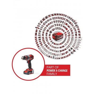 Einhell Tp-Cd 18/50 Li i Bl Kömürsüz Akülü Darbeli Matkap - 18V 2AH Çift Akülü Set