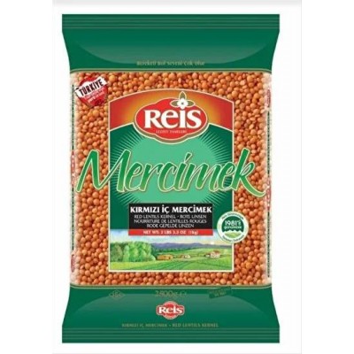Reis Kırmızı Mercimek 2,5 kg