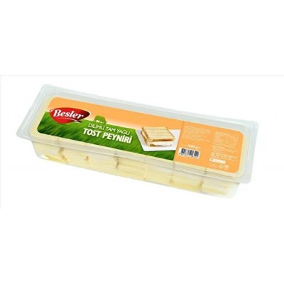 Besler Tam Yağlı Dilimli Tost Peyniri 1,5 kg