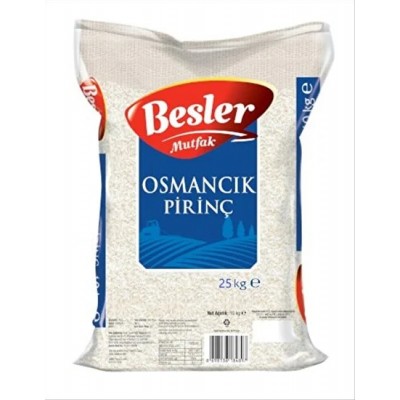 Besler Mutfak Osmancık Pirinç 25 kg