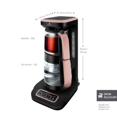 Karaca Robotea Pro 4 In 1 Konuşan Çay Makinesi