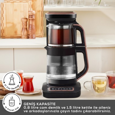 Karaca Robotea Pro 4 In 1 Konuşan Çay Makinesi