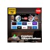 Vankyo Sunspark 500w Android Tv 1080p Destekli Projeksiyon Cihazı 5g Wi-fi 5.1 Bluetooth 240 Inç Yansıtma
