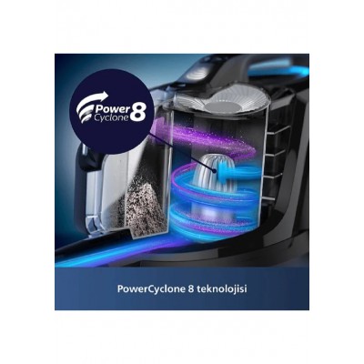 Philips Marathon Daily XB7151/07 900 W Toz Torbasız Süpürge
