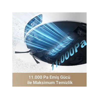 DREAME L40 Ultra Mop Robot Süpürge Beyaz