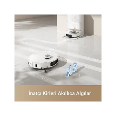 DREAME L40 Ultra Mop Robot Süpürge Beyaz