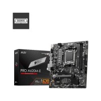 MSI MB Pro A620M-E AM5 DDR5 6000MHZ(OC) HDMI VGA 1X M.2 USB3.2 Gigabit LAN Matx Anakart