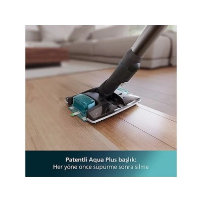 PHILIPS Aqua Plus 8000 Serisi XC8057/01 Islak Kuru Şarjlı Dikey Süpürge