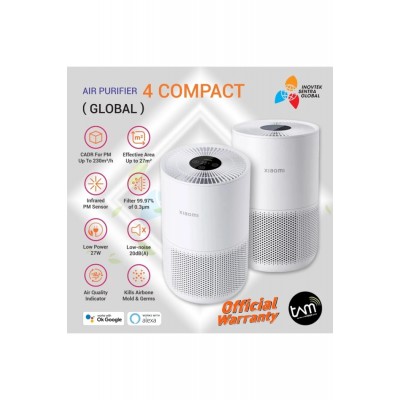 Xiaomi Smart Air Purifier 4 Compact Akıllı Hava Temizleyici