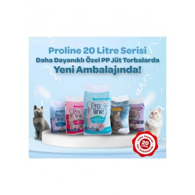Pro Line Bebek Pudra Kokulu Topaklanan Kedi Kumu 20 Lt