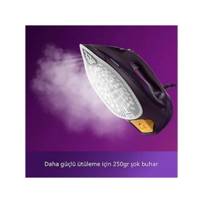 PHILIPS Azur DST7061/30 Buharlı Ütü Koyu Mor