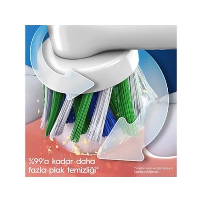 ORAL B D103 Vitality Pro Cross Action Şarjlı Diş Fırçası Lila