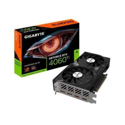 GIGABYTE GeForce RTX 4060 TI WINDFORCE OC 8GB GDDR6 128Bit DLSS3 Ekran Kartı