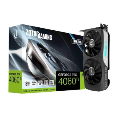 ZOTAC GeForce RTX 4060 TI TWIN EDGE 8GB GDDR6 128Bit Nvidia DLSS 3 Ekran Kartı