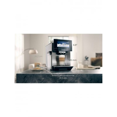 Siemens TQ905R03 EQ.900 Paslanmaz Çelik Home Connect Tam Otomatik Kahve Makinesi