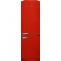 Vestel Retro NFK37201 Kırmızı F Enerji Sınıfı 330 Lt Buzdolabı