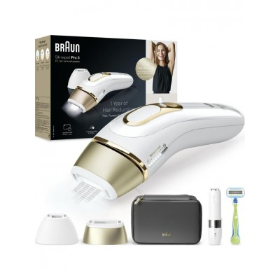 Braun Ipl Silk·expert Pro 5, Evde Tüy Alma, Çanta, Venus Tıraş Makinesi, 2 Başlık Ile, PL5146