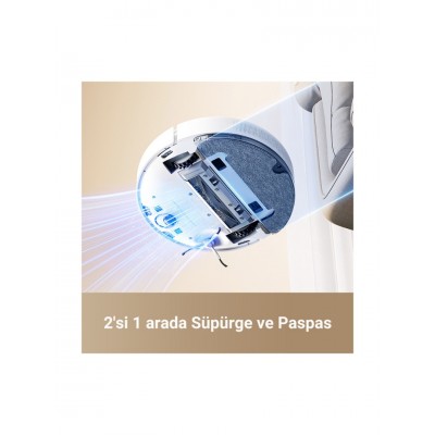 Dreame D10 Plus Gen 2 Robot Süpürge Beyaz