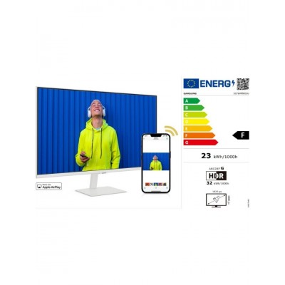 Samsung Akıllı Tv-Monitör 80CM Ekran 32" Wi-Fi Bağlantı 4ms 60hz 1920 x 1080 Fullhd Smart Slim Monitör Tv, Smart