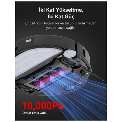 Roborock S8 Maxv Ultra Akıllı Robot Süpürge Siyah