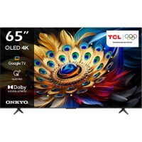 TCL 65C655PROGTV 65 inç 164 Ekran Dahili Uydu Alıcılı 4K UHD QLED