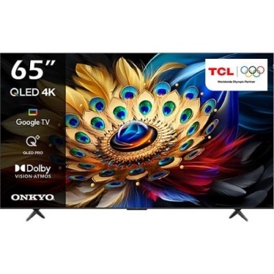 TCL 65C655PROGTV 65 inç 164 Ekran Dahili Uydu Alıcılı 4K UHD QLED