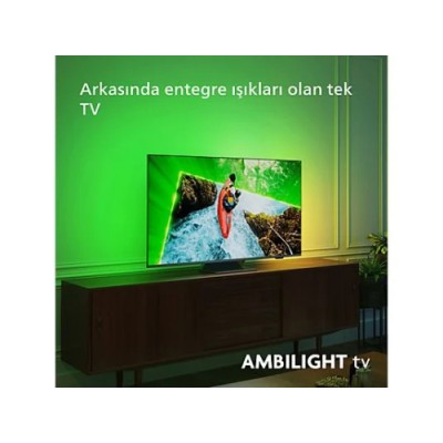 PHILIPS 55PUS8609/62 55 inç 139 cm 4K UHD LED Dolby Atmos Titan OS Ambilight TV