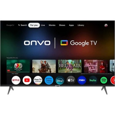 ONVO 65OVF9001UQ 65'' 165 Ekran Uydu Alıcılı 4K Ultra HD Google Smart QLED TV