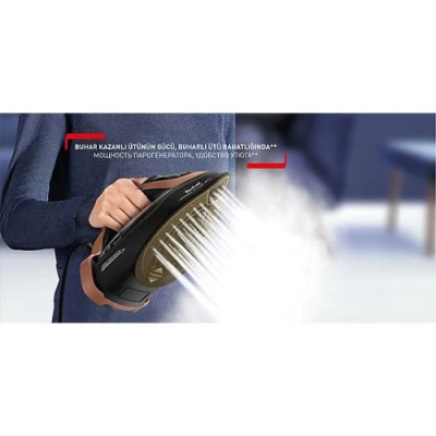 TEFAL Ultimate Power Pro Buharlı Ütü Siyah Kahverengi