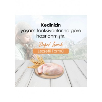Bonnie Tavuklu Yetişkin Kedi Maması 10 Kg